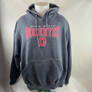 Ohio State Buckeyes Sweatshirt Men XL Grey Hoodie Pullover Official Team Edition